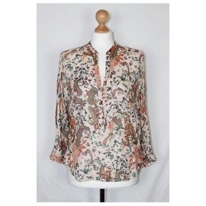 LAST CHANCE NWOT Zara Paisley Top